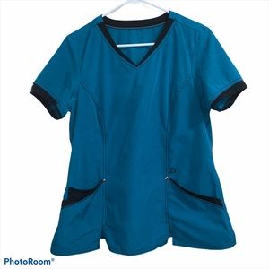 Scrubstar Teal Medium Scrub Top